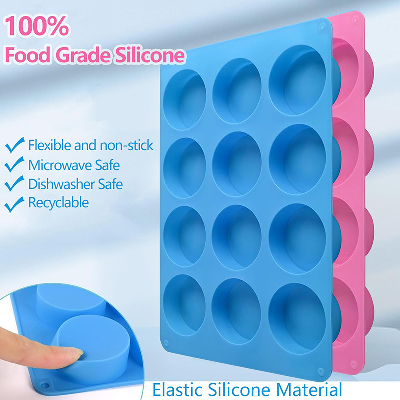 แม่พิมพ์ซิลิโคนทรงกลม 12 ช่อง  - Eco Soap บทวิจารณ์และราคา