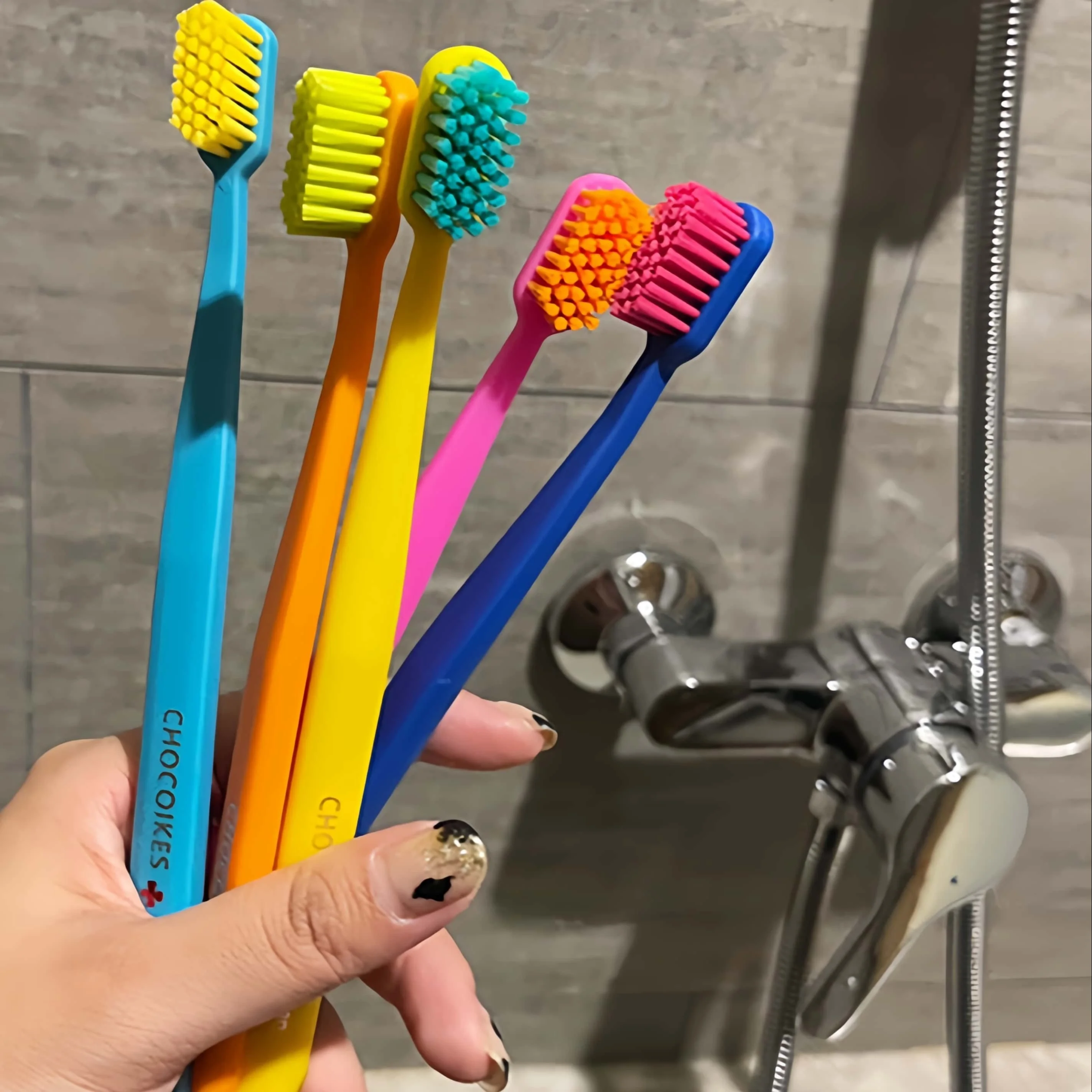 ชุดแปรงสีฟันขนไนลอนนุ่มช็อกโกแ - Bamboo Toothbrush บทวิจารณ์และราคา