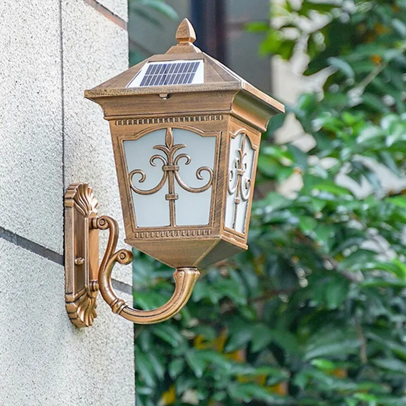 โคมไฟติดผนังพลังงานแสงอาทิตย์  - Solar Garden Light บทวิจารณ์และราคา