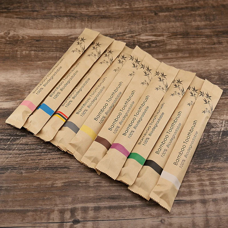 5/15 ชิ้น แปรงสีฟันหลากสี ชุดแ - Bamboo Toothbrush บทวิจารณ์และราคา