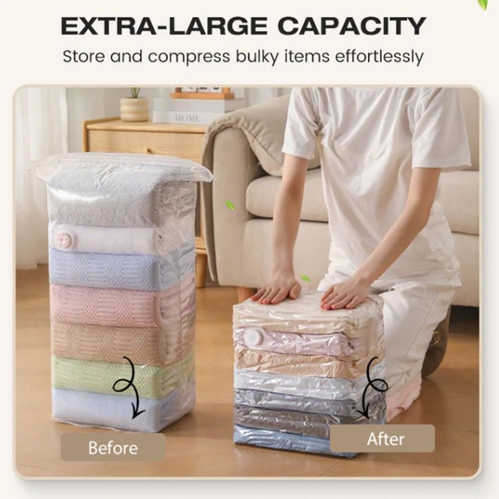ถุงเก็บของสุญญากาศแบบกดปิด ประ - Reusable Bag บทวิจารณ์และราคา