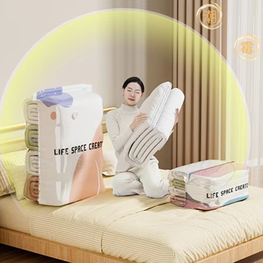 ถุงเก็บของสุญญากาศแบบกดปิด ประ - Reusable Bag บทวิจารณ์และราคา