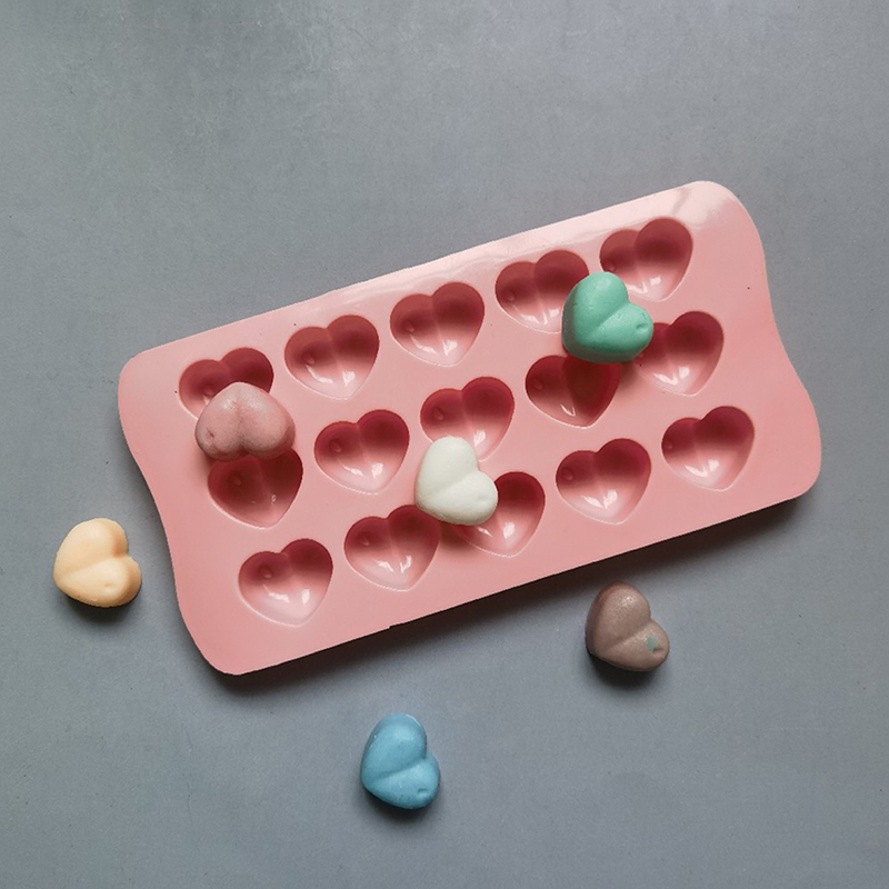 แม่พิมพ์ซิลิโคนรูปหัวใจ 15 หลุ - Eco Soap บทวิจารณ์และราคา
