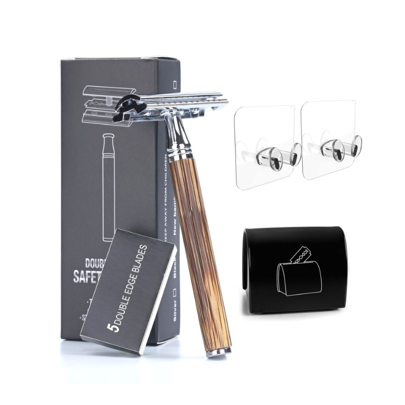 Vintage เครื่องโกนหนวดสแตนเลส  - Safety Razor Handle บทวิจารณ์และราคา