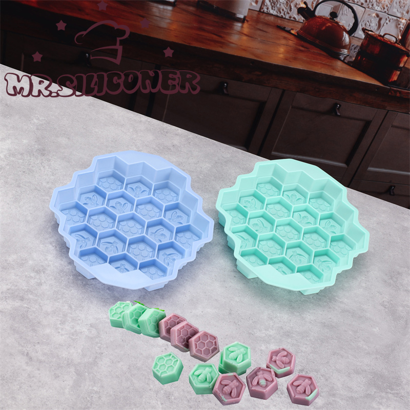 ซิลิโคน 19 มือถือ Bee เค้กรังผ - Eco Soap บทวิจารณ์และราคา