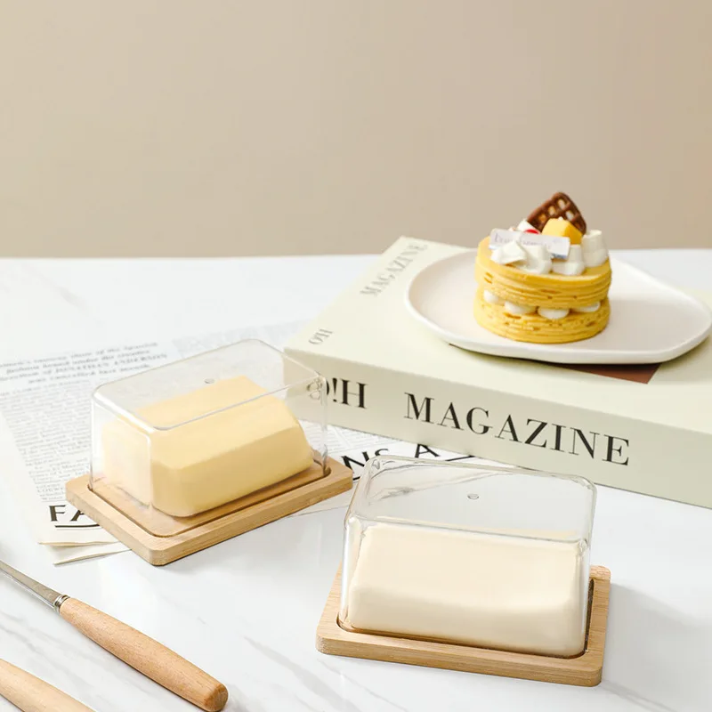 กล่องใส่เนยไม้ไผ่แบบนอร์ดิกพร้ - Bamboo Cutlery บทวิจารณ์และราคา