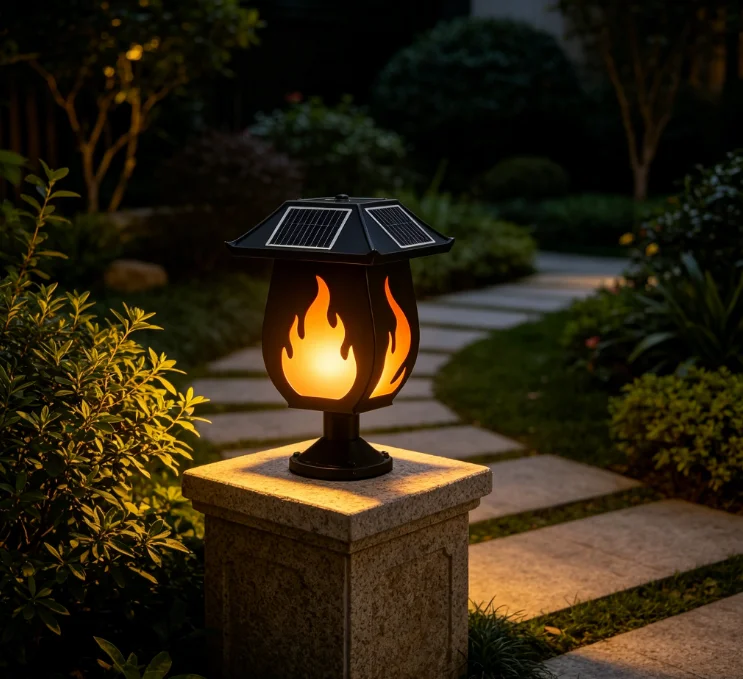 ไฟส่องเสาพลังงานแสงอาทิตย์ ไฟจ - Solar Garden Light บทวิจารณ์และราคา