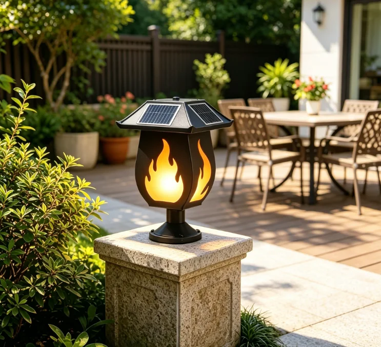 ไฟส่องเสาพลังงานแสงอาทิตย์ ไฟจ - Solar Garden Light บทวิจารณ์และราคา