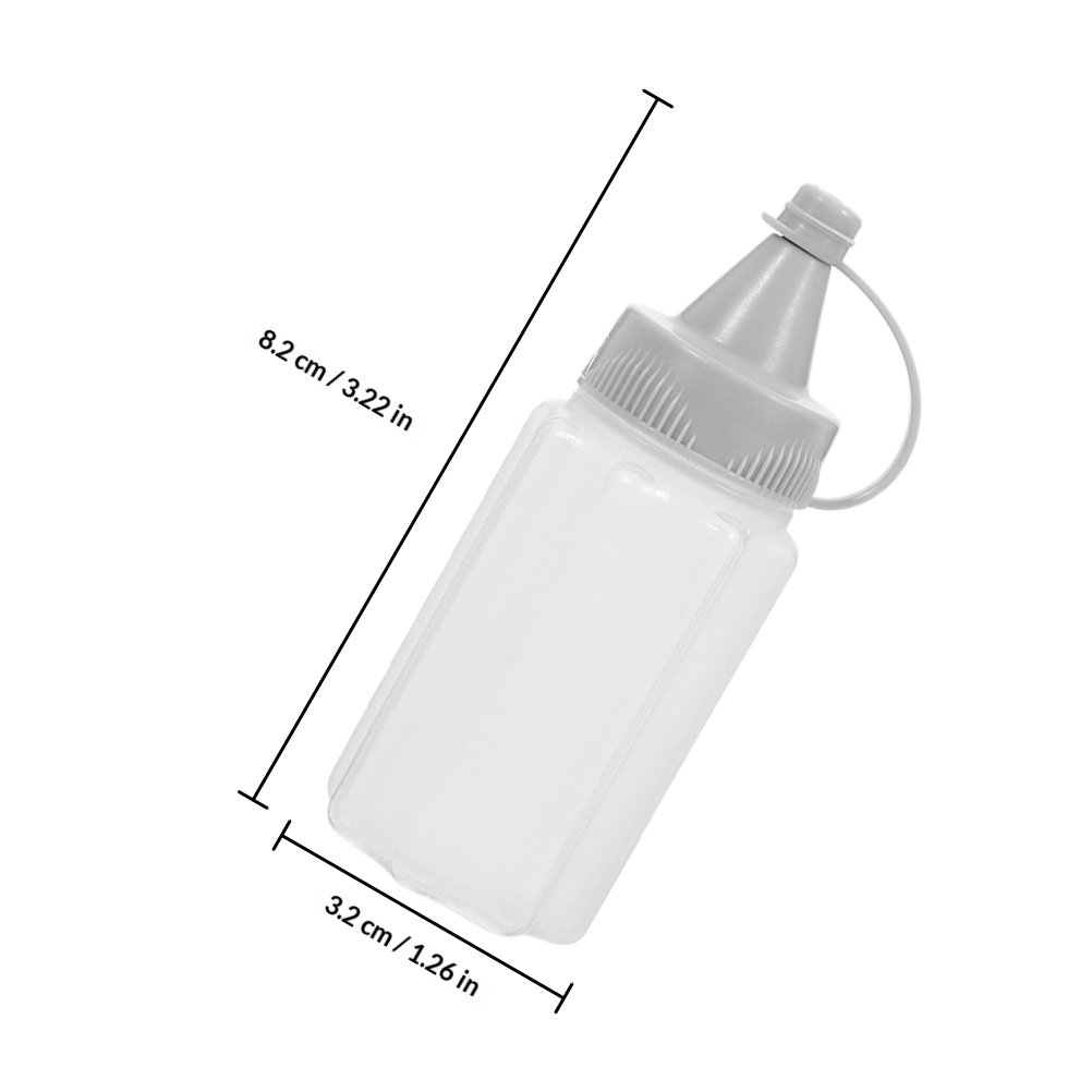 8 ชิ้น ขวดบีบพลาสติกเกรดอาหาร  - Reusable Bottle บทวิจารณ์และราคา