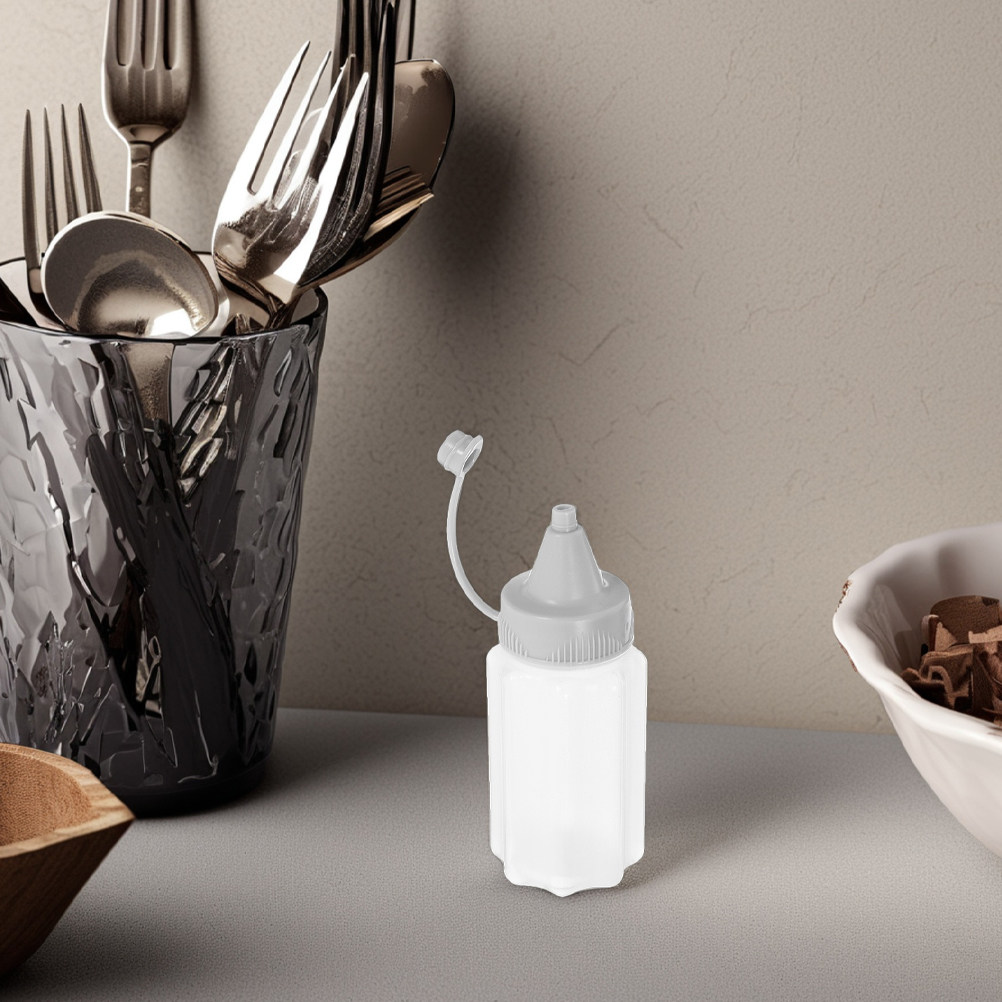 8 ชิ้น ขวดบีบพลาสติกเกรดอาหาร  - Reusable Bottle บทวิจารณ์และราคา
