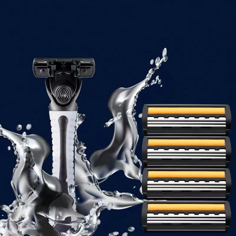 3 ชั้นมีดโกนผู้ชายคลาสสิกเครื่ - Safety Razor Handle บทวิจารณ์และราคา