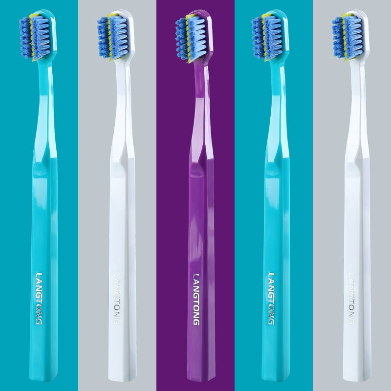 3PC ทําความสะอาดจัดฟันผู้ใหญ่จ - Bamboo Toothbrush บทวิจารณ์และราคา