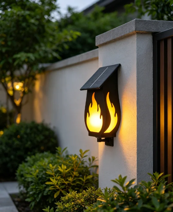 ไฟติดผนังพลังงานแสงอาทิตย์สำหร - Solar Garden Light บทวิจารณ์และราคา
