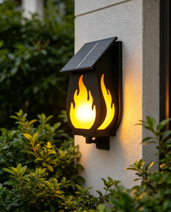 ไฟติดผนังพลังงานแสงอาทิตย์สำหร - Solar Garden Light บทวิจารณ์และราคา