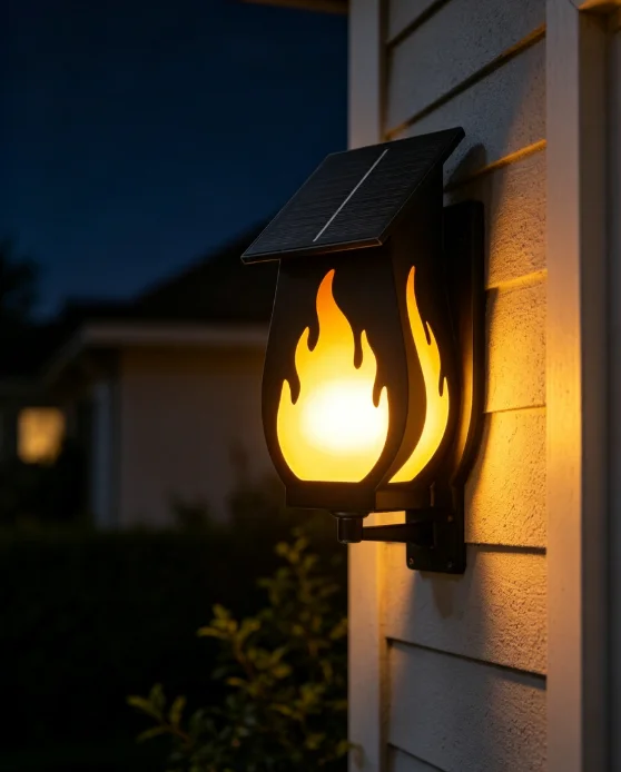 ไฟติดผนังพลังงานแสงอาทิตย์สำหร - Solar Garden Light บทวิจารณ์และราคา