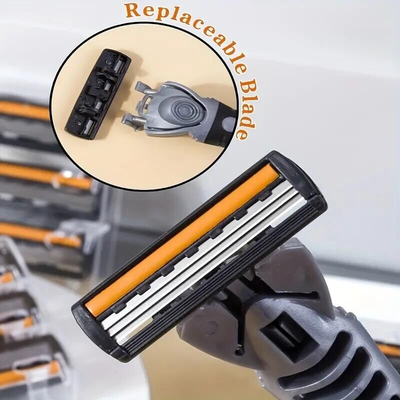 มีดโกนสแตนเลสระดับพรีเมียมพร้อ - Safety Razor Handle บทวิจารณ์และราคา
