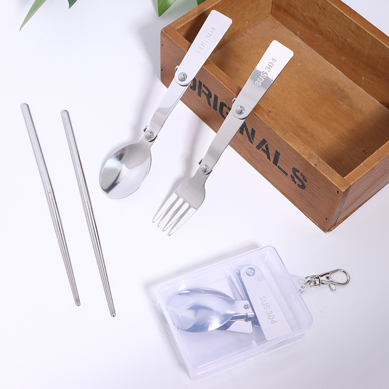 ชุดช้อนส้อมสแตนเลสแบบพกพาสำหรั - Bamboo Cutlery บทวิจารณ์และราคา