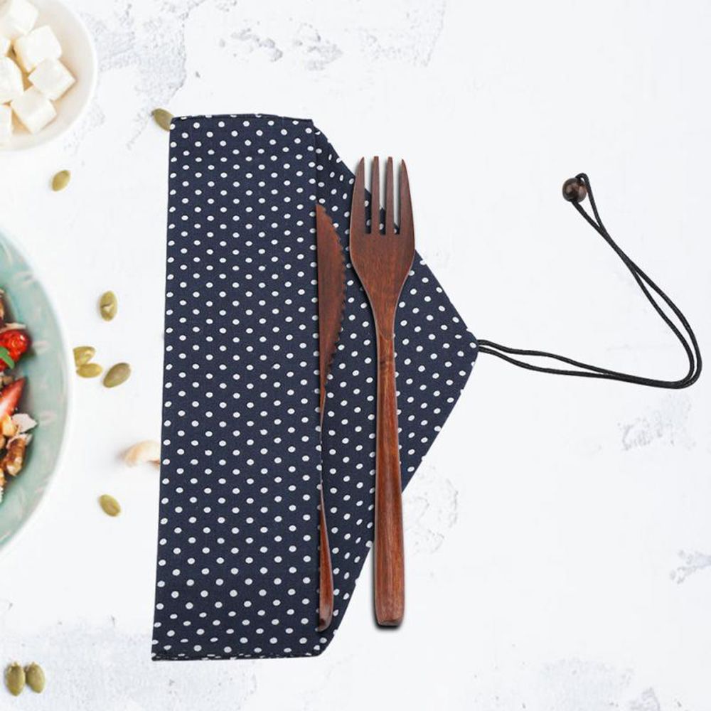 ชุดช้อนส้อมไม้ไผ่แบบใช้ซ้ำได้  - Bamboo Cutlery บทวิจารณ์และราคา